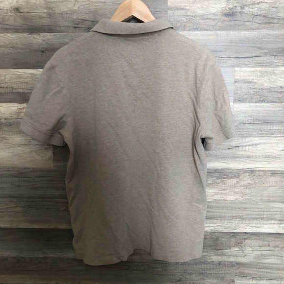 Tommy Hilfiger Men's Classic Preppy Tan Polo Shirt Large - Picture 8 of 11